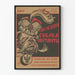 Russian Propaganda Poster Against Poland - Caricatured Dog Illustration