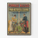 Vintage Poster for Magic Ointment to Clean Copper and Polish Metals