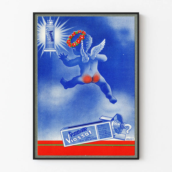 Vintage advertising poster Viossat ointment wall decoration