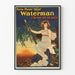 Vintage Waterman Poster Ideal Fountain Pen the Weapon of Peace