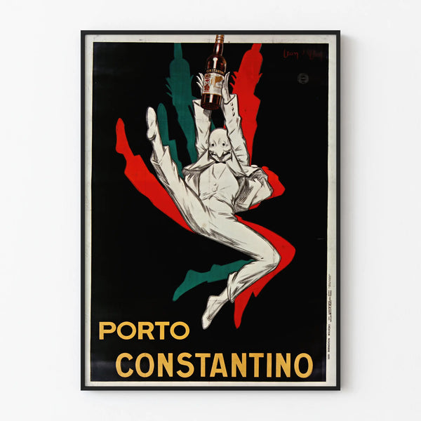 Vintage poster Porto Constantino wall decoration