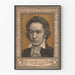 Portrait Poster of Ludwig van Beethoven for Musical Wall Decoration