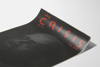Vintage poster The Crisis - Portrait of W. E. B. Du Bois