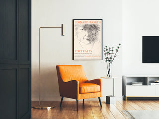 Poster Portraits of Master of Graphic Arts by Leonard Baskin
