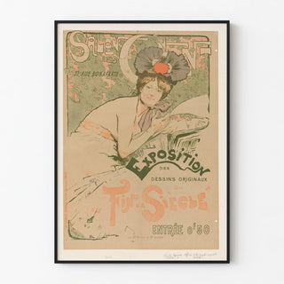 Vintage Poster for the Salon des Cent Exhibition at the End of the Century