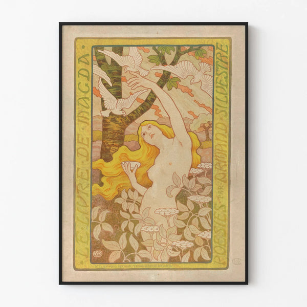 Artistic Poster The Book of Magda by Armand Silvestre