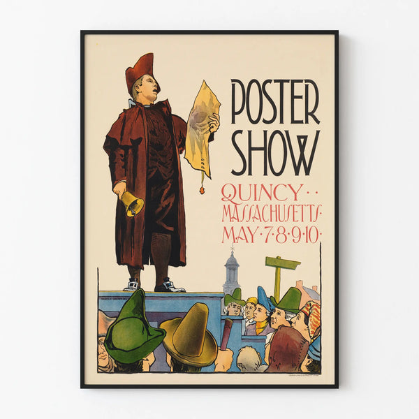 Vintage Poster Show Quincy Massachusetts
