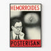 Vintage Medical Poster Hemorrhoids Posterisan