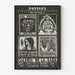 Engaged black and white poster by Leon Klayman and Rachael Bell