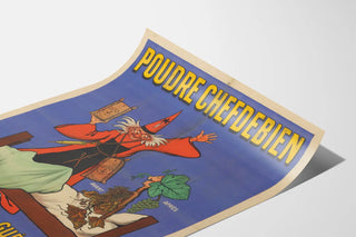 Vintage Poster Poudre Chefdebien - Diseases of the Vine