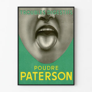 Vintage Poster Powder Paterson Digestive Troubles