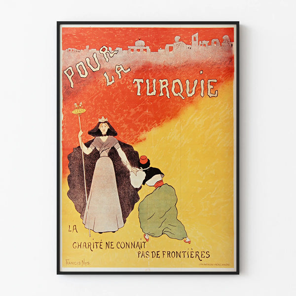 Vintage Poster for Turkey - Charity Without Borders