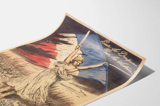 Vintage Patriote Poster for Victory and National Loan
