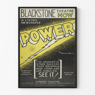 Vintage Theater Poster Power - Blackstone Theatre Now