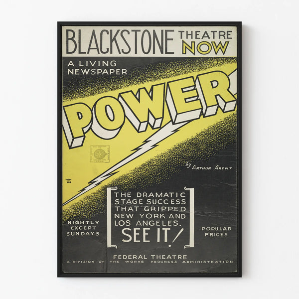 Vintage Theater Poster Power - Blackstone Theatre Now