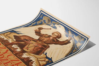 Vintage Poster Pożyczka Odrodzenia Polski - Patriotic Wall Decoration