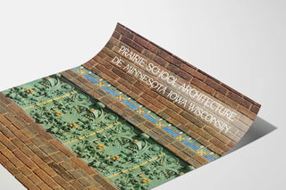 Prairie School Architecture Poster Minnesota Iowa Wisconsin
