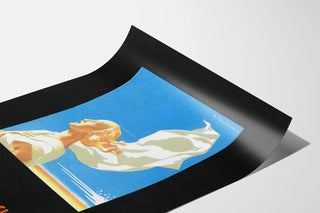Vintage Pressyl poster for asthmatics