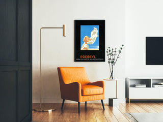 Vintage Pressyl poster for asthmatics