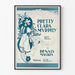 Vintage poster Pretty Clara Murphy by Dennis Mackin