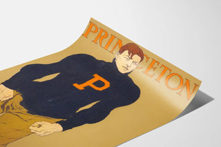 Vintage University Poster Princeton Football 1907