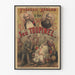 Vintage poster Feu Toupinel by Frédéric Achard and his troupe