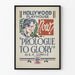 Vintage theater poster Hollywood Playhouse Prologue to Glory