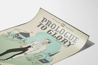 Vintage American Theatre Prologue to Glory Poster