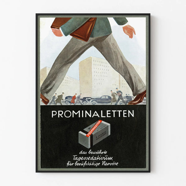Vintage Poster Prominaletten - Retro Wall Decoration Artem Legrand
