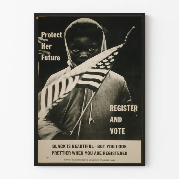 Poster of activist Protect Her Future