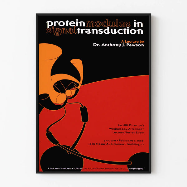 Decorative Poster of Protective Modules in Cell Signaling