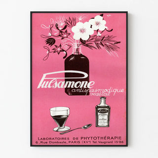 Vintage Poster for Pulsamone Herbal Antispasmodic
