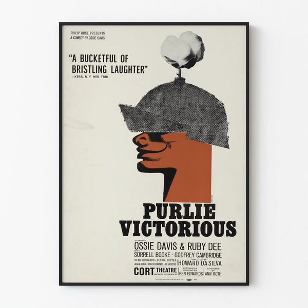 Vintage Decorative Poster Purlie Victorious - Classical Theater Poster