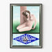 Vintage advertising poster Quebralgine Fouché The Woman and Her Calvary