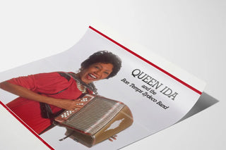 Queen Ida and the Good Times Zydeco Band Poster