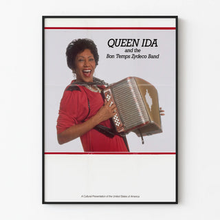 Queen Ida and the Good Times Zydeco Band Poster