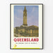 Vintage Queensland Sunshine State Poster Australia
