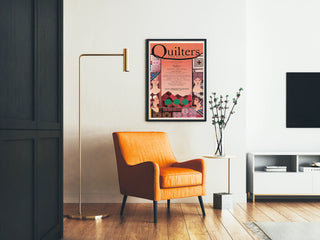Decorative Musical Quiltmakers Style Poster