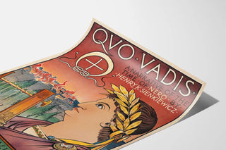 Decorative poster Quo Vadis, story set in the time of Nero