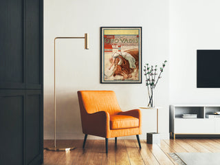 Vintage Poster Quo Vadis - Lygia Attached to the Wild Bull