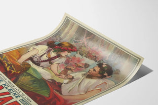Vintage Poster Quo Vadis - Vinicius and Lygia on Stage