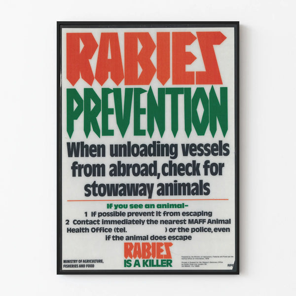 Poster for Rabies Prevention – Animal Signage