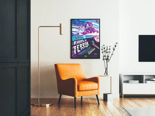 Poster Rains of Terror - Space and Science Wall Decoration