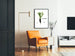 Decorative Poster Raphabil - Black Radish and Green Foliage