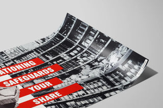 Wall Poster Rationing Safeguards Your Share — artwork view