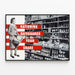 Wall Poster Rationing Safeguards Your Share — framed artwork on a wall