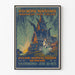 Vintage cruise poster Midnight Sun by Raymond Whitcomb