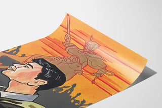 Vintage Vietnamese military recruitment poster