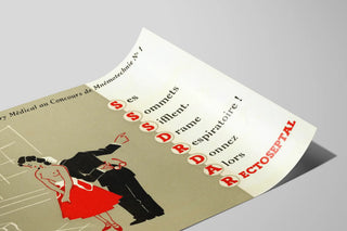 Vintage Medical Poster - Rectoseptal Mnemonic Memory — artwork view