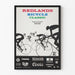 Vintage poster of the Redlands Bicycle Classic 1986